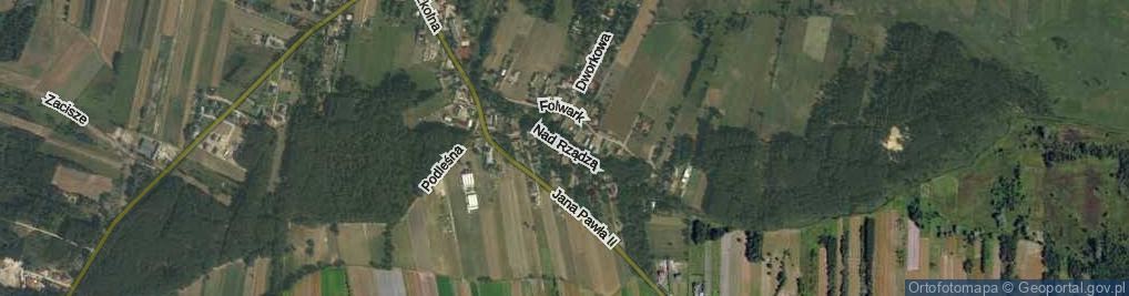 Zdjęcie satelitarne Nad Rządzą ul.
